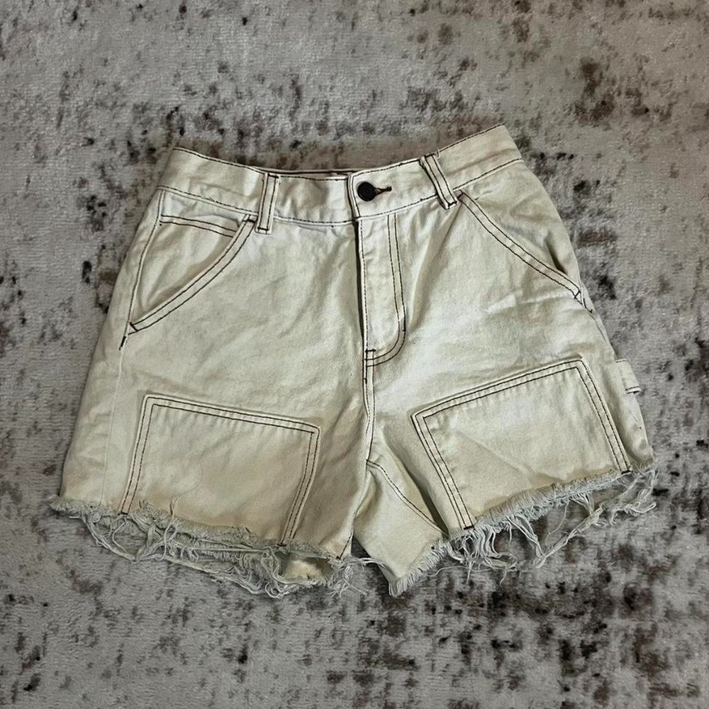 PacSun Women's Off-White Shorts